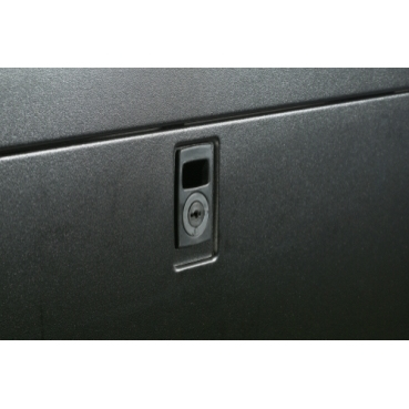 NetShelter SX3K 42U 600mm W x 1200mm D Enclosure with Sides Black, 3500lb Shock Package, No Ramp