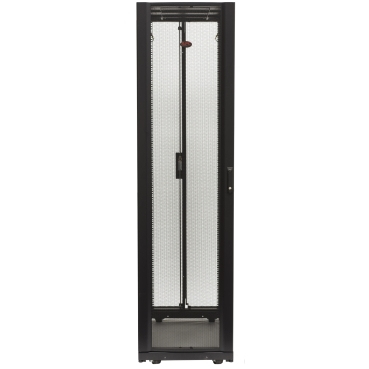 NetShelter SX3K 42U 600mm W x 1200mm D Enclosure with Sides Black, 3500lb Shock Package, No Ramp