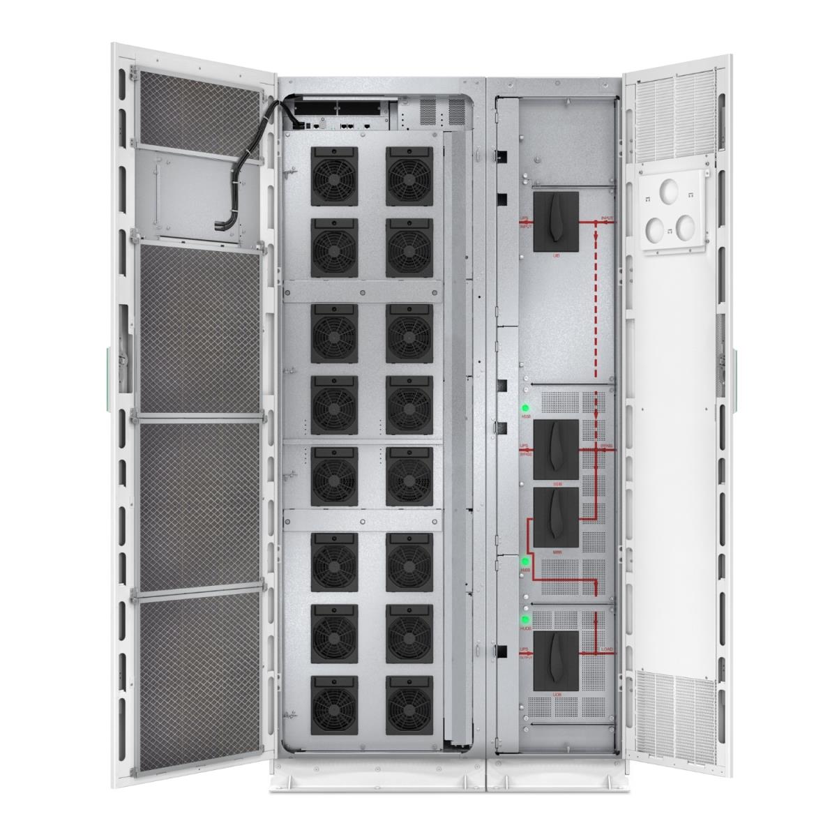 Galaxy VM 160 kVA UPS Single 400-400V with Backfeed Protection, Start up 5x8