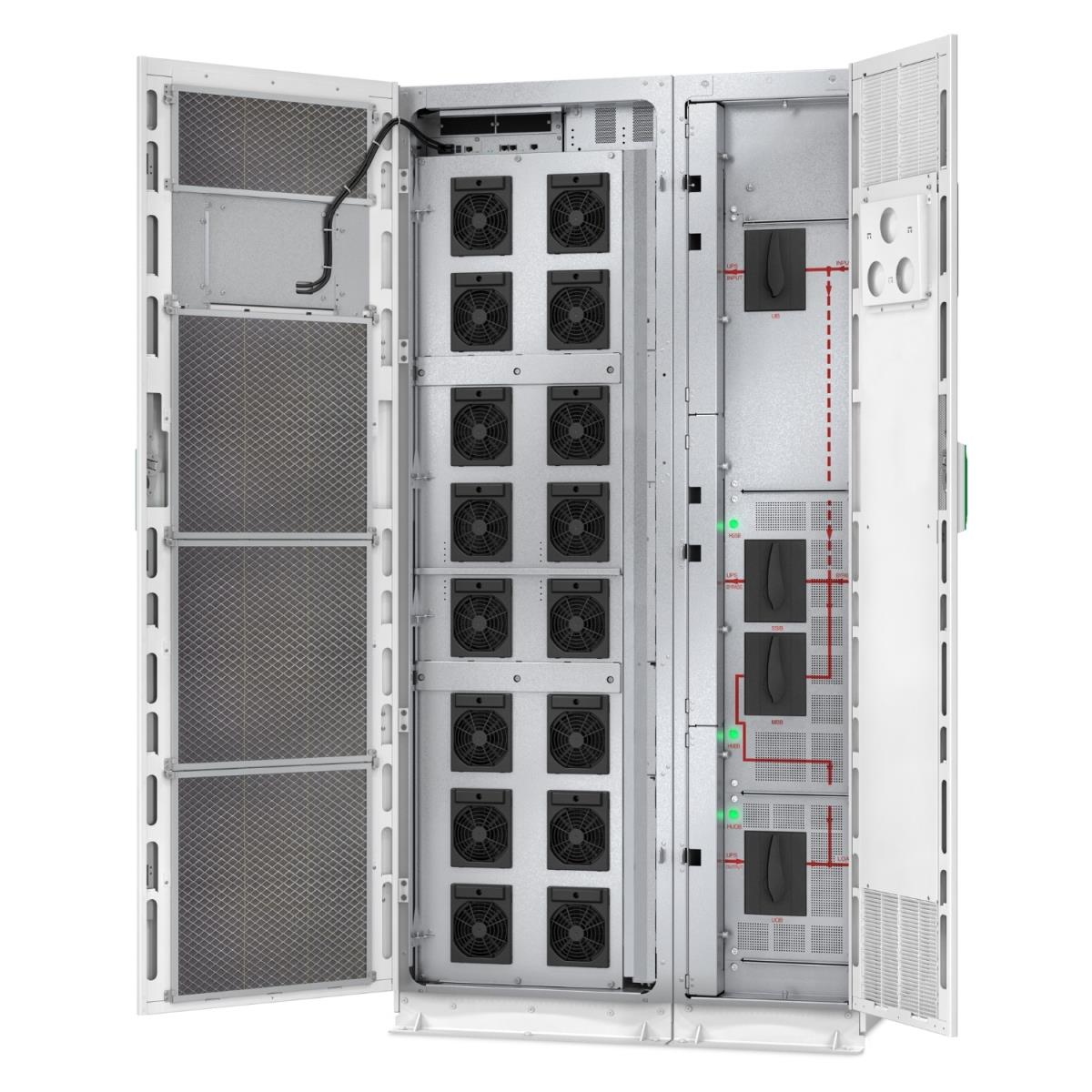 Galaxy VM 160 kVA UPS Single 400-400V with Backfeed Protection, Start up 5x8