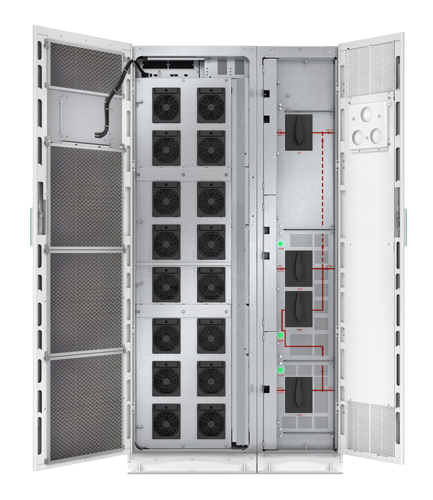 Galaxy VM 160 kVA UPS Parallel 400-400V with Backfeed Protection, Start up 5x8