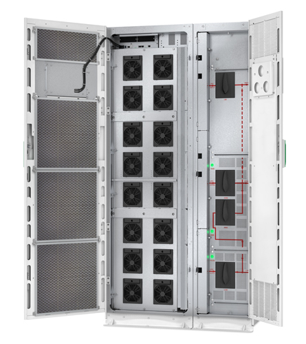 Galaxy VM 160 kVA UPS Parallel 400-400V with Backfeed Protection, Start up 5x8