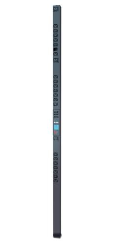 Rack PDU 2G, Metered-by-Outlet, ZeroU, 5.7kW, 208V, (21) C13 & (3) C19