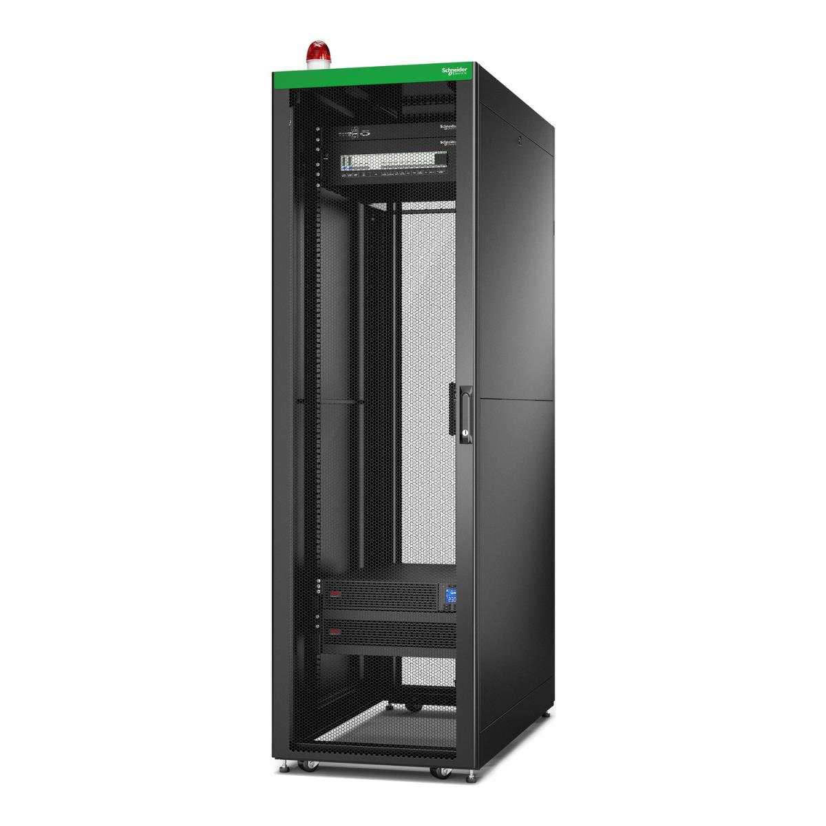 Base Enclosure Config (Ventilated 42U Easy Rack SRVPM6K PDP Energy Meter Local Management Lighting)
