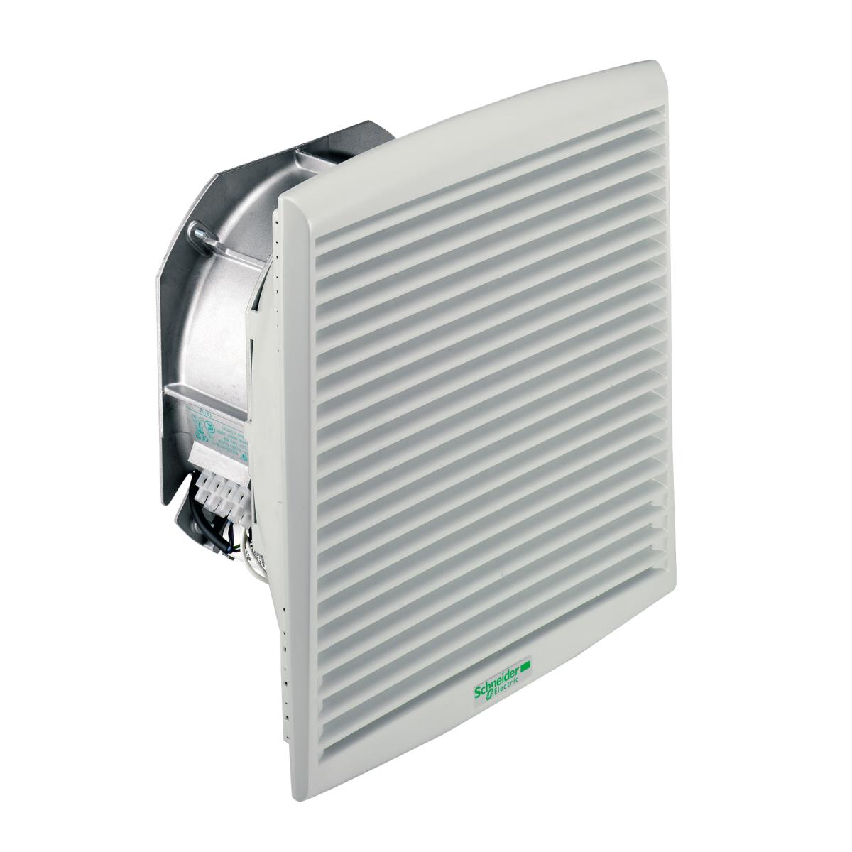 ClimaSys forced vent. IP54, 850m3/h, 230V, with Outlet Grille And Filter G2