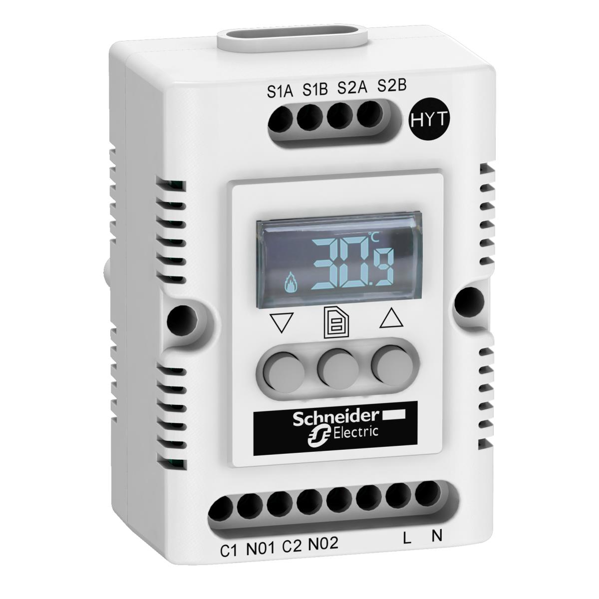 Climasys CC - Electronic Hygrotherm - 200.240 V - Temp -40.80 C - Hr 20.80