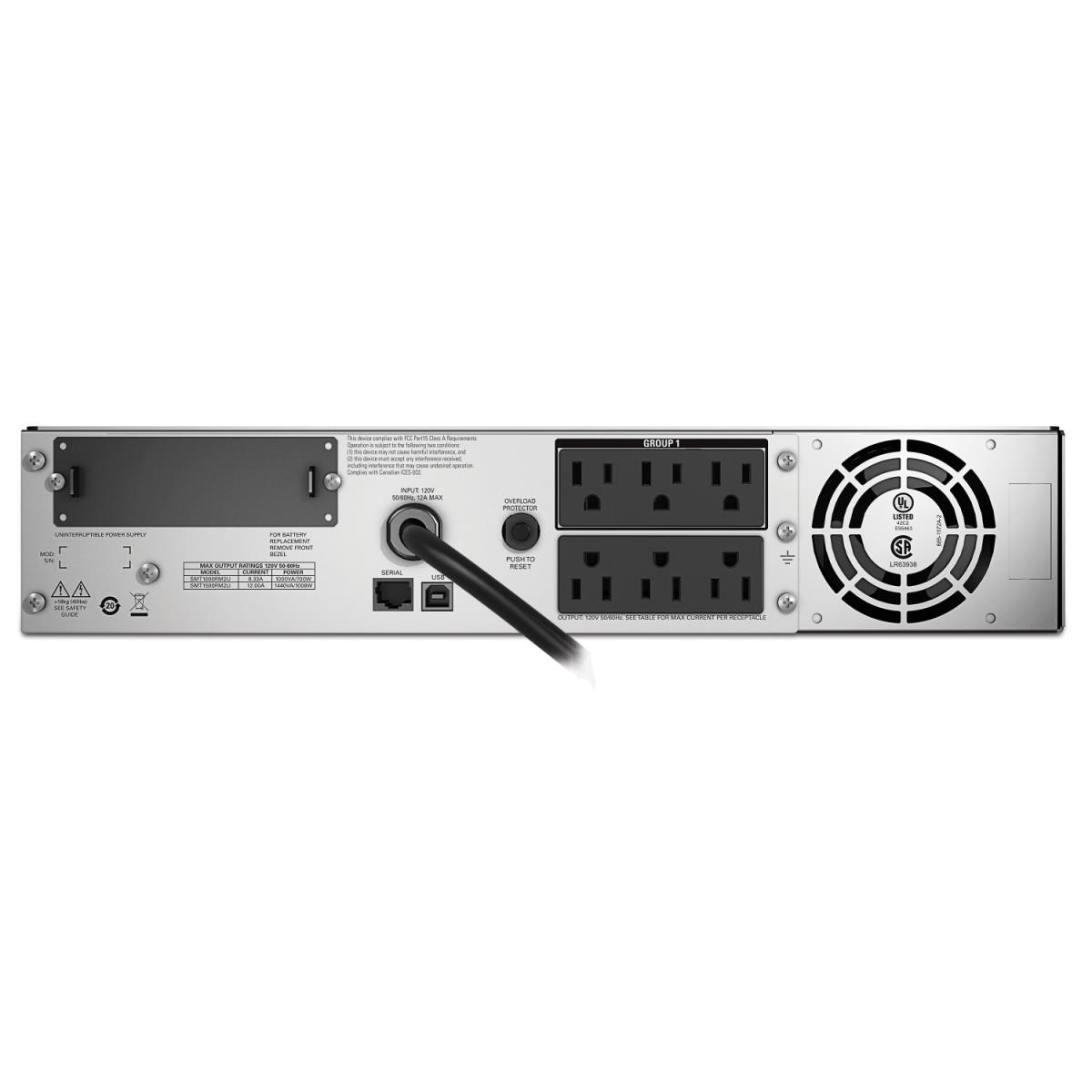 Smart -UPS 1500VA RM 2U 120V Shipboard