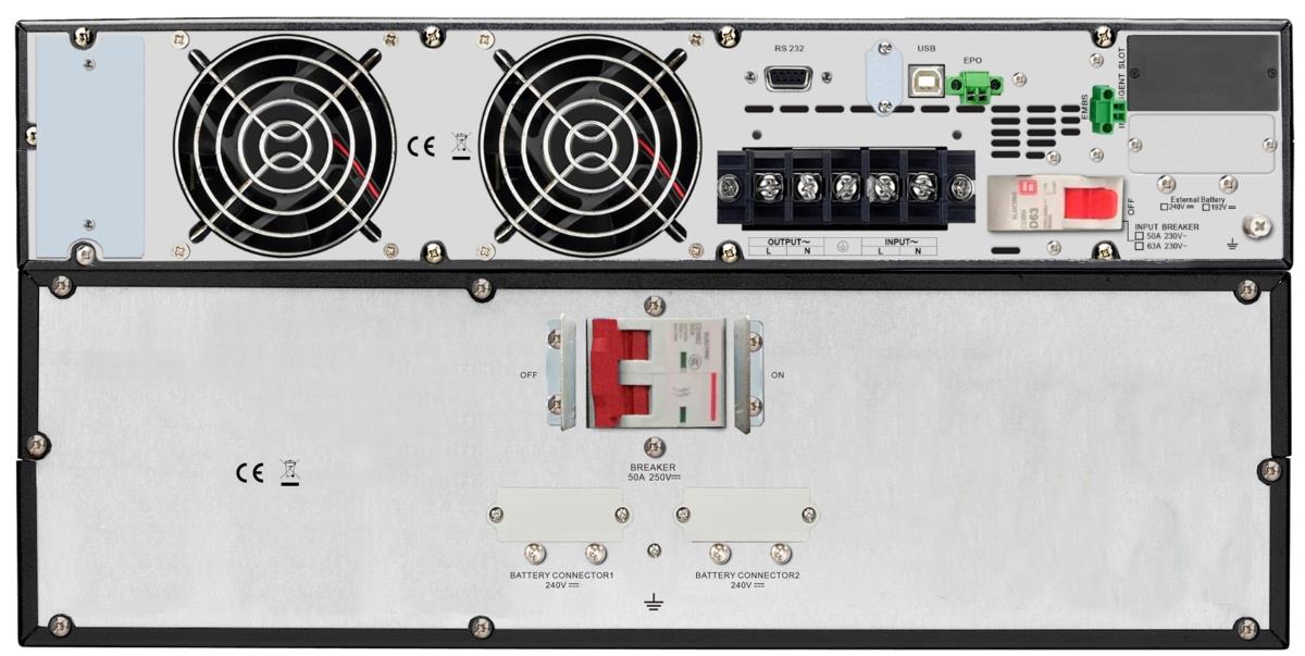 Easy UPS On-Line SRV 5000VA RM 230V with Extended Runtime Battery Pack Rail Kit