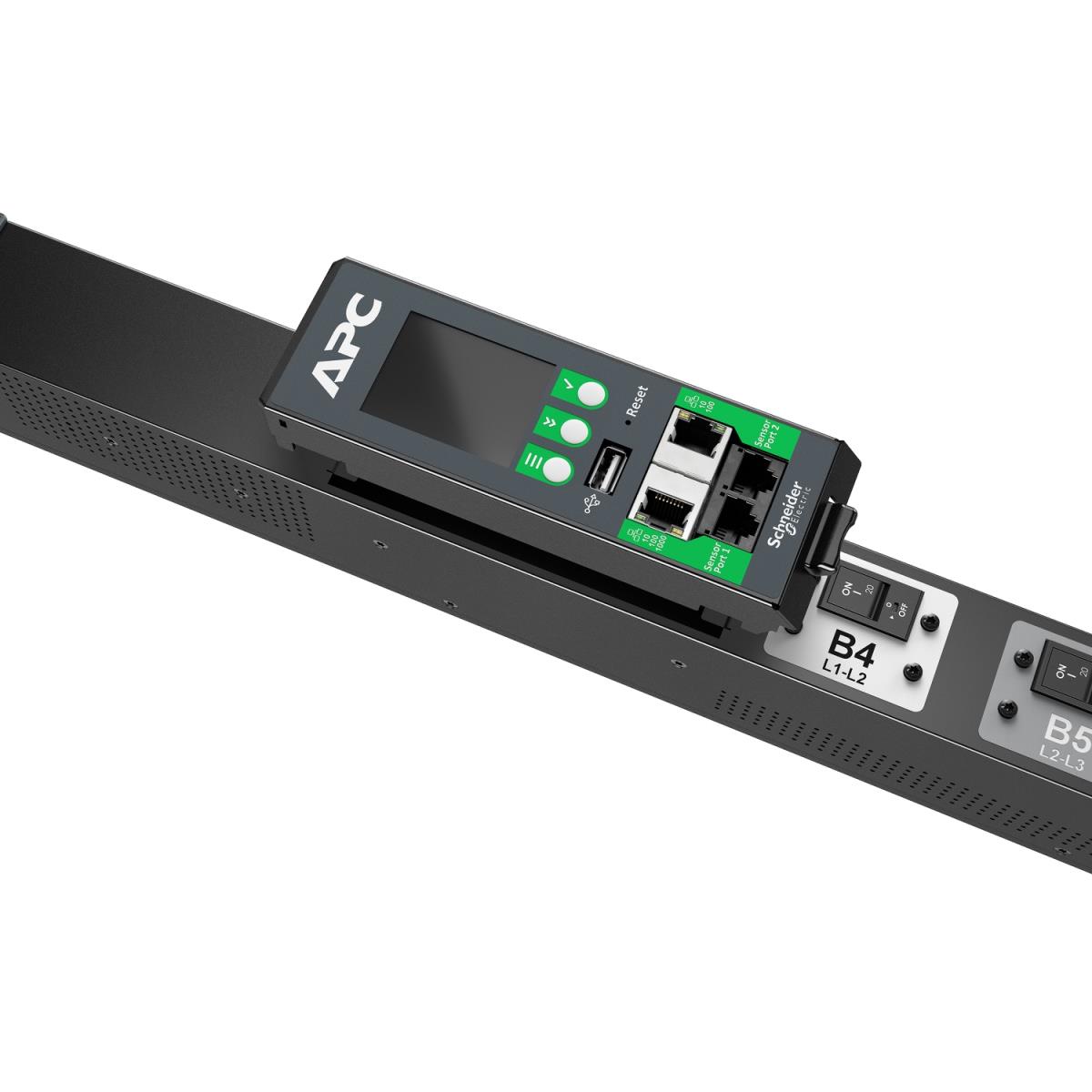 NetShelter Rack PDU Advanced Switched Metered Outlet 34.6kW 3PH 415V 60A 560P6 42 Outlet