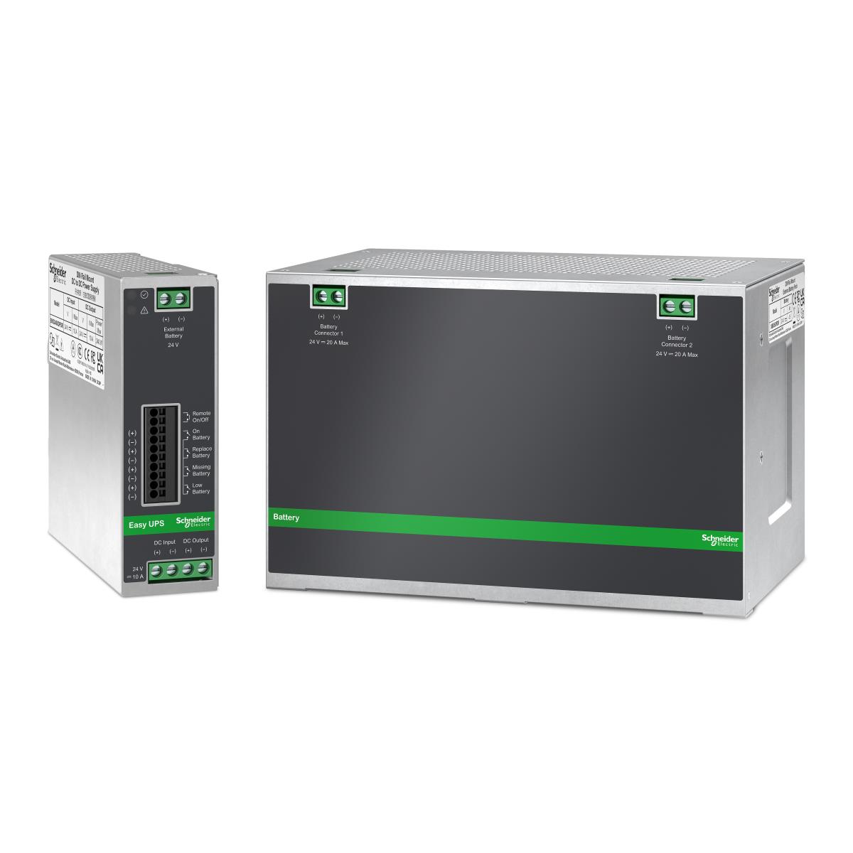 Din Rail Mount Battery Pack 24VDC