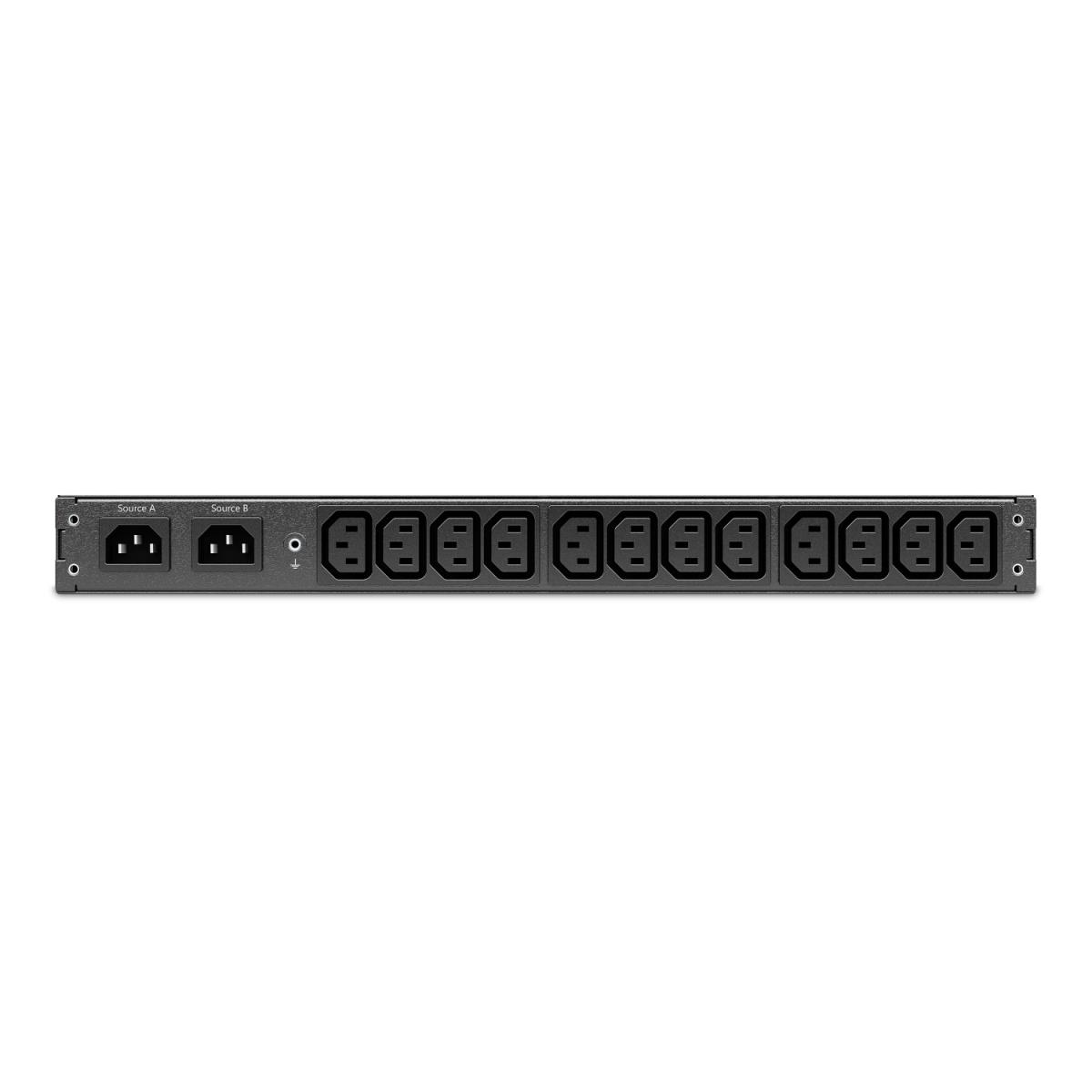Rack ATS G3 230V 10A C14 In (12) C13 Out