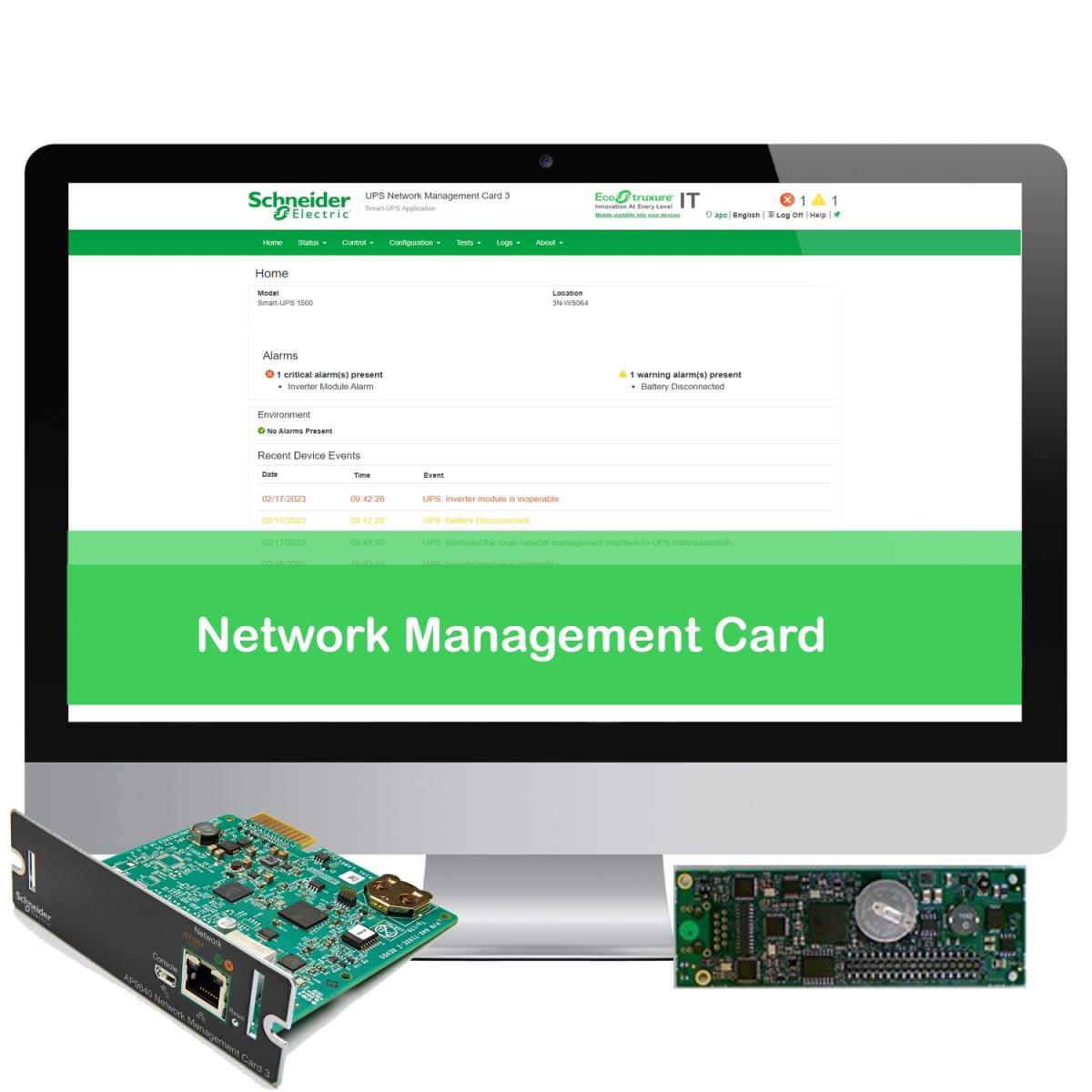 Standard License 5 Year for Network Management Card for Easy UPS, 1-Phase
