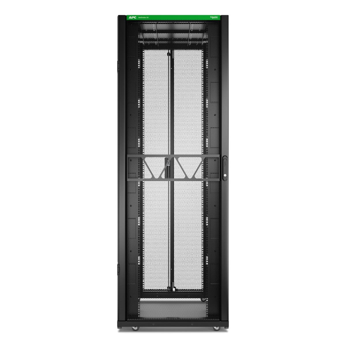 NetShelter SX Server Rack Gen 2, 45U, 2124H x 750W x 1200D mm, with Sides - Black