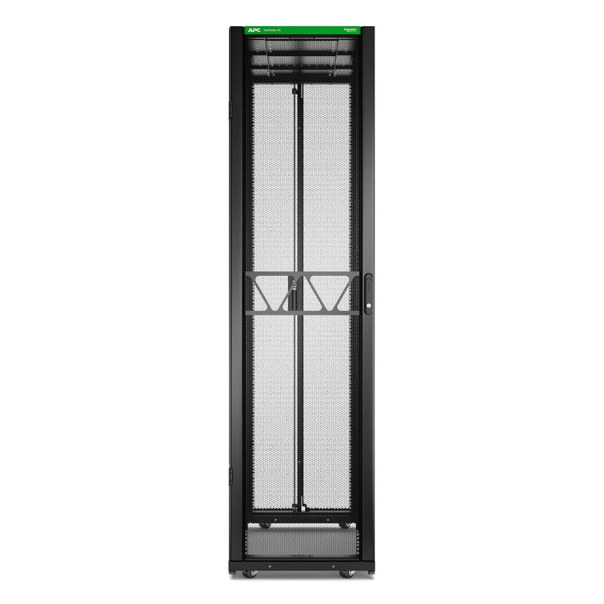 NetShelter SX Server Rack Gen 2, 48U, 2258H x 600W x 1200D mm, with Sides - Black