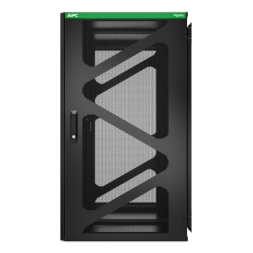 NetShelter 24U Wallmount Rack Enclosure Cabinet Side Mount UPS Depth
