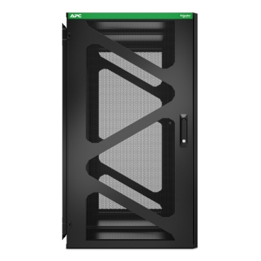 NetShelter 24U Wallmount Rack Enclosure Cabinet Side Mount UPS Depth