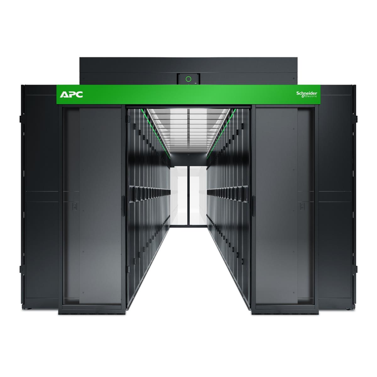NetShelter Aisle Containment,  Dual Sliding Door, Black