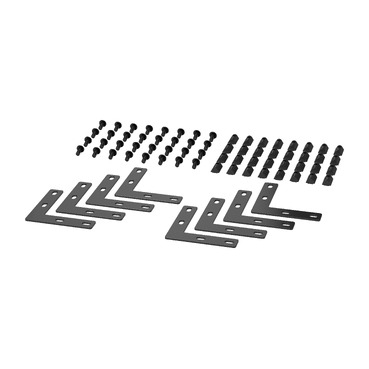 NetShelter Aisle Containment, L Connector, Set of 8, Black