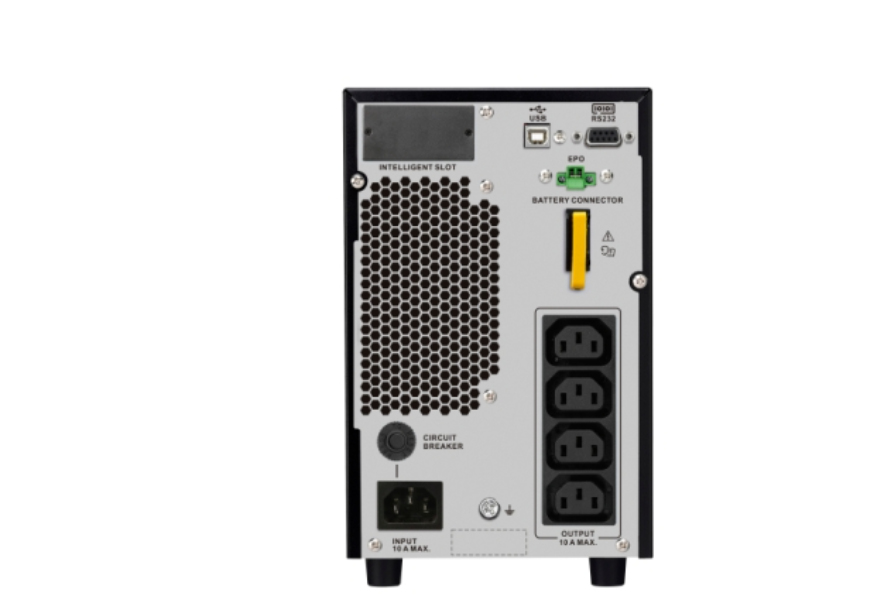 Easy UPS On-Line, 2000VA/1800W, Tower, 230V, 4x IEC C13 outlets, Intelligent Card Slot, LCD