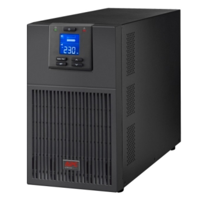 Easy UPS On-Line, 3kVA/2700W, Tower, 230V, 6x IEC C13 + 1x IEC C19 outlets, Intelligent Card Slot, LCD