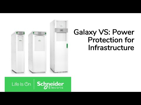 Galaxy VS UPS 60kW 400V with N+1 Power Module for External Batteries, Start-up 5x8
