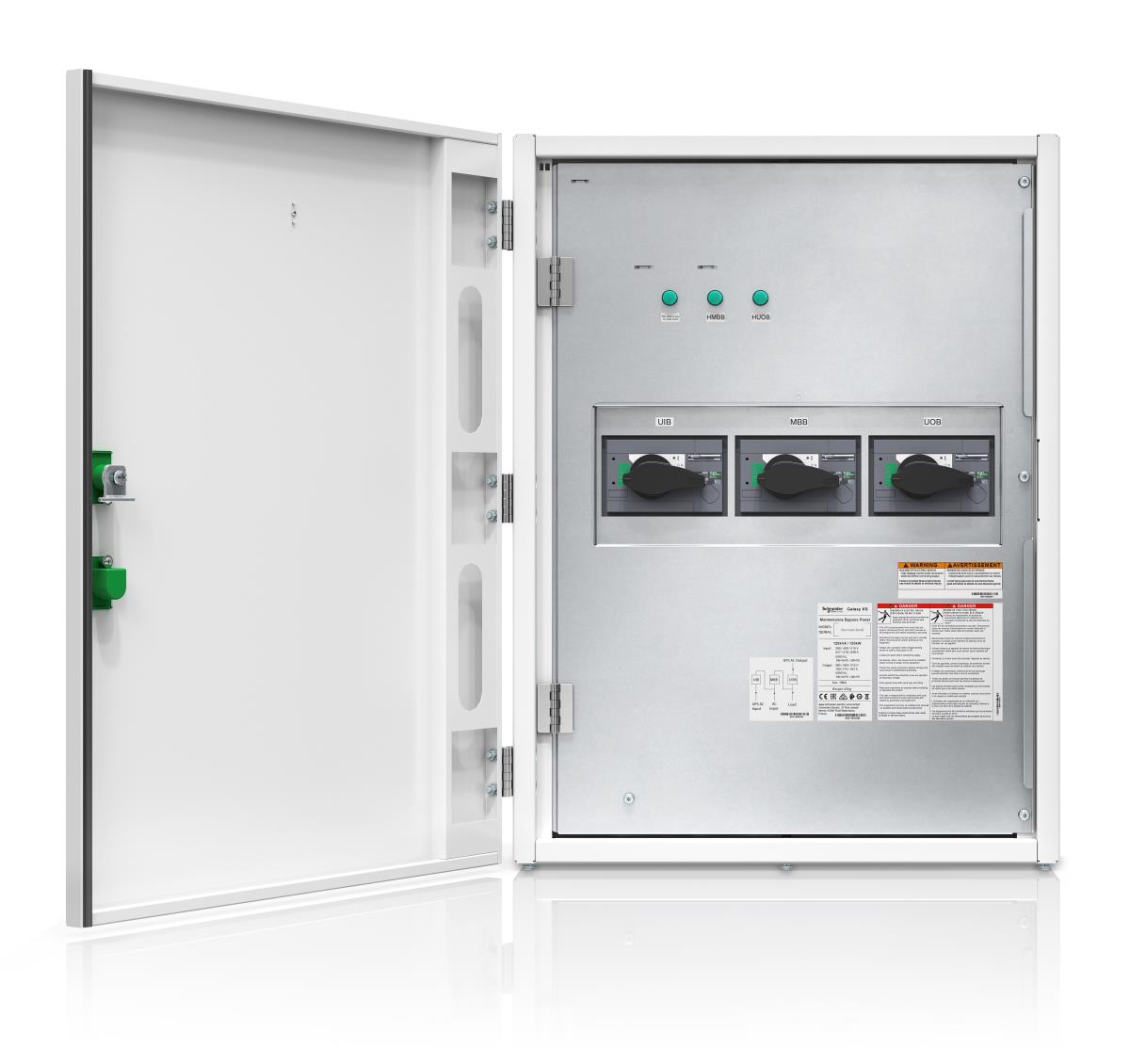 Maintenance Bypass Panel, Single Unit, 80-120kW 400V Wallmount, for Galaxy VS and Easy UPS 3S/3M