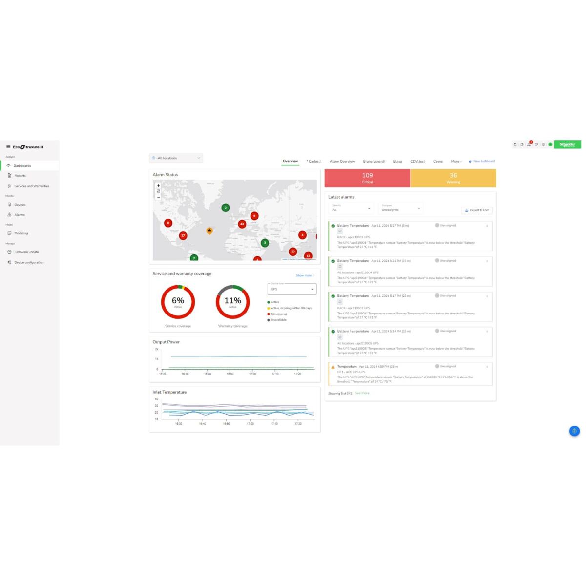 Subscription, Ecostruxure IT Expert, 5 Years, Digital, Remote Monitoring And Management Of Data Centers