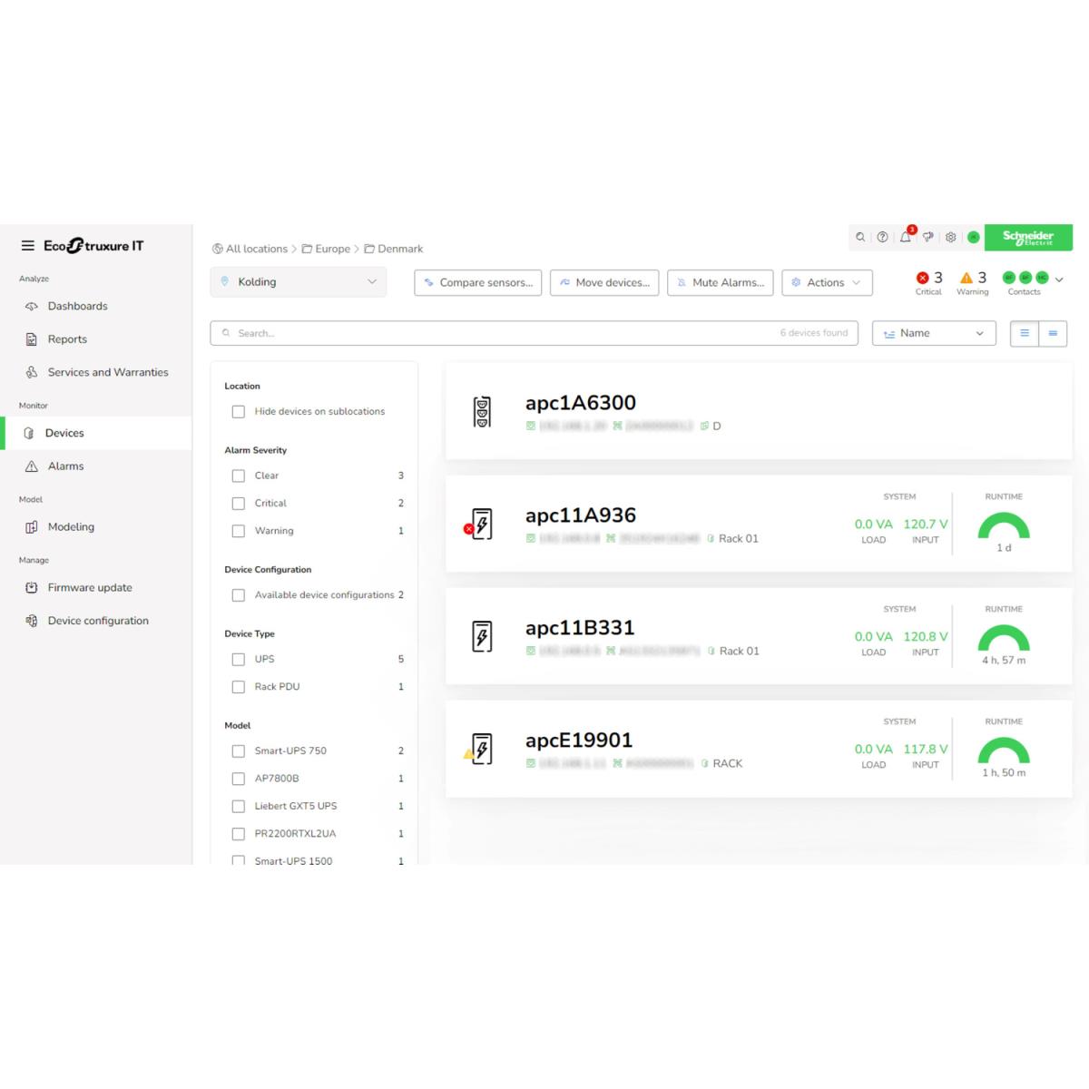 Subscription, Ecostruxure IT Expert, 1 Year, Digital, Remote Monitoring And Management Of Data Centers