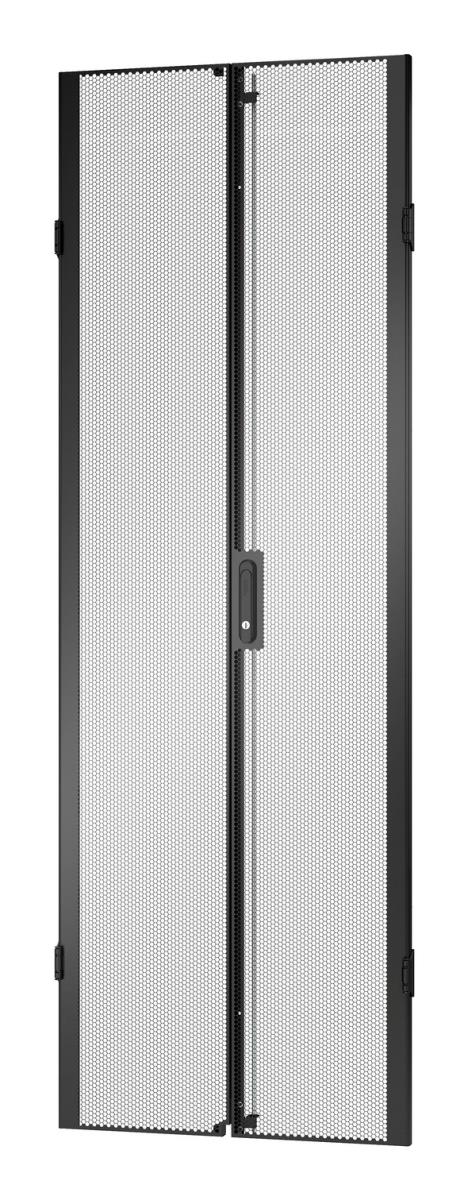 NETSHELTER SX GEN2 48U 750MM WIDE PERFORATED SPLIT DOORS BLAC