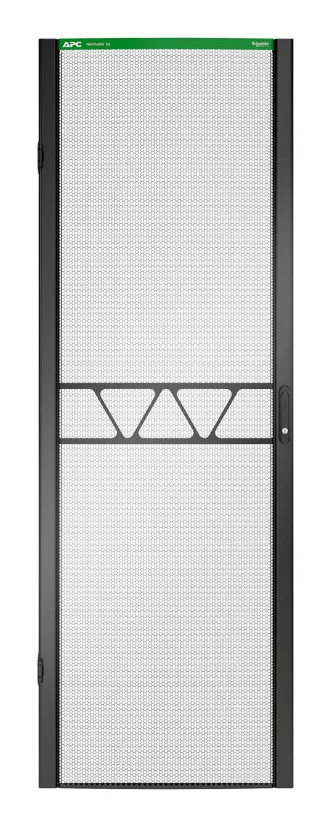 NETSHELTER SX GEN2 48U 750MM WIDE PERFORATED CURVED DOOR BLAC