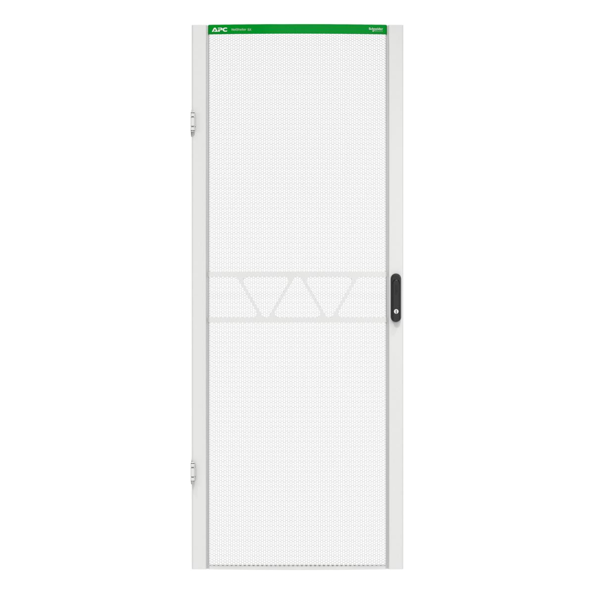 NETSHELTER SX GEN2 42U 750MM WIDE PERFORATED CURVED DOOR BLAC