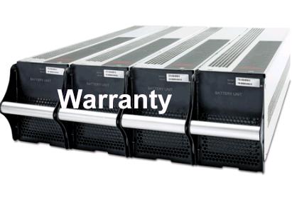 Modular battery replacement service, 4 GVSBTH4 9Ah for 1 Galaxy VS UPS or GVS battery cabinet