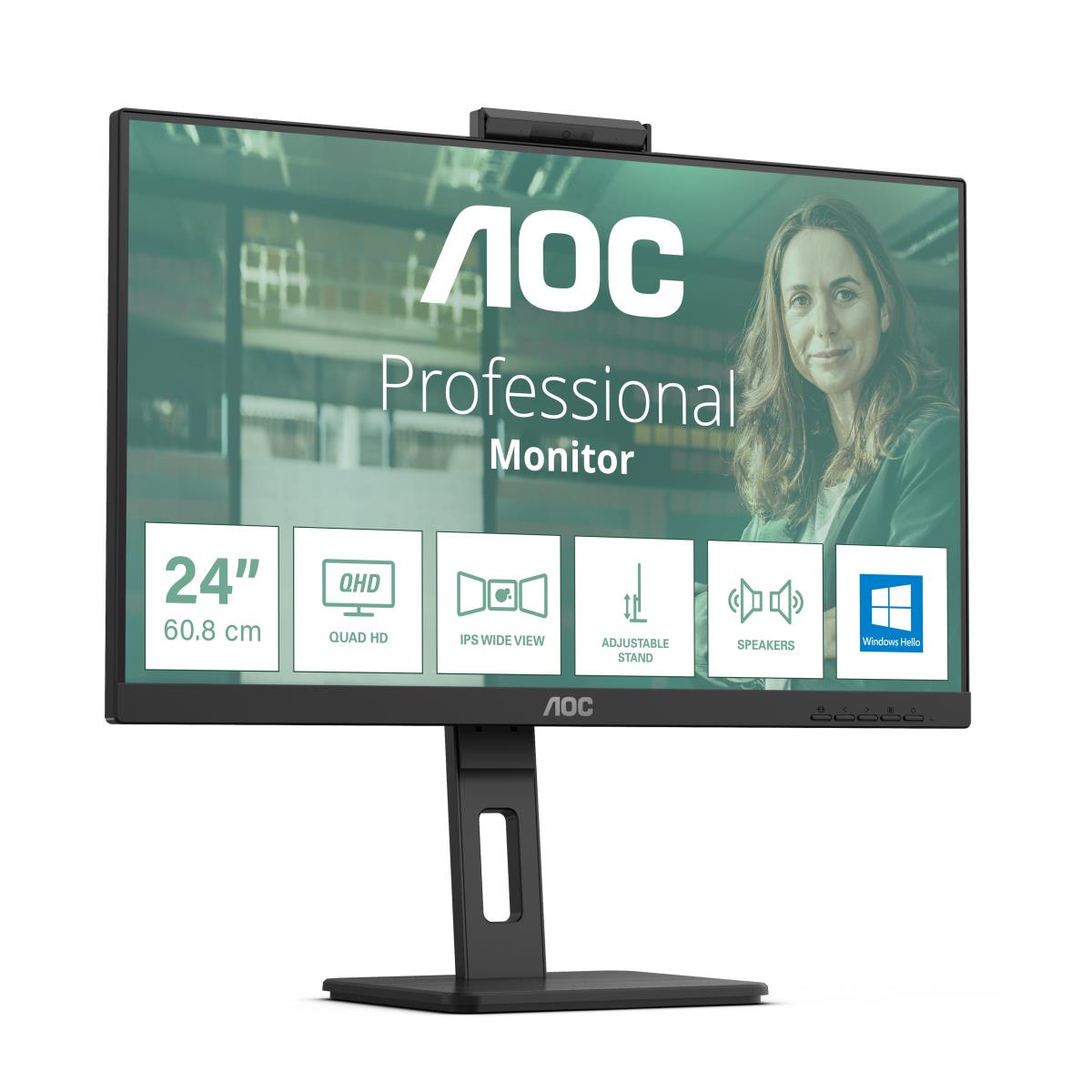 Desktop USB-C Monitor - 24P3CW - 24in - 1920x1080 (Full HD) - IPS