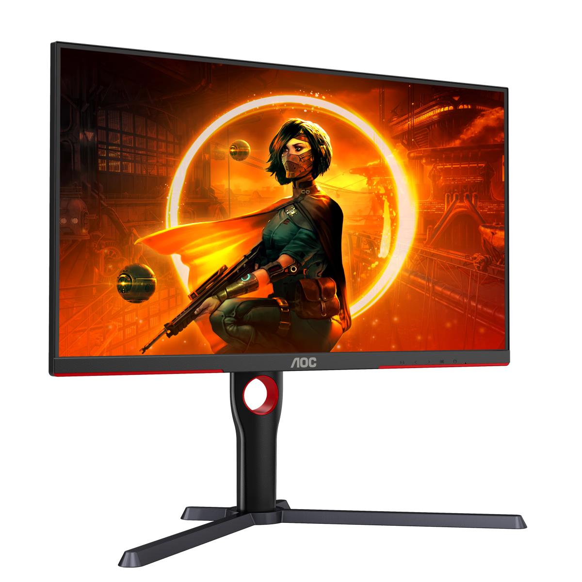Curved Monitor - Q27G3XMN/BK - 27in -2560x1440 (QHD) - 1ms 180Hz