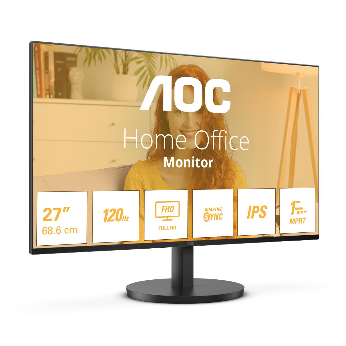 Desktop Monitor - 27B3HA2 - 27in -1920x1080 (Full HD) - 1ms IPS 100Hz Speaker