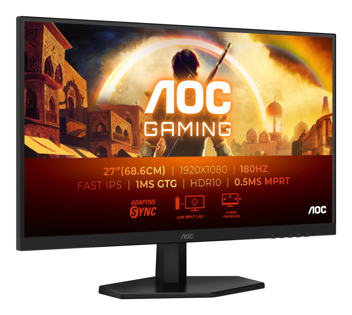 Gaming Monitor - 27G42E - 24in - 1920x1080 (Full HD) - 1ms IPS 180Hz