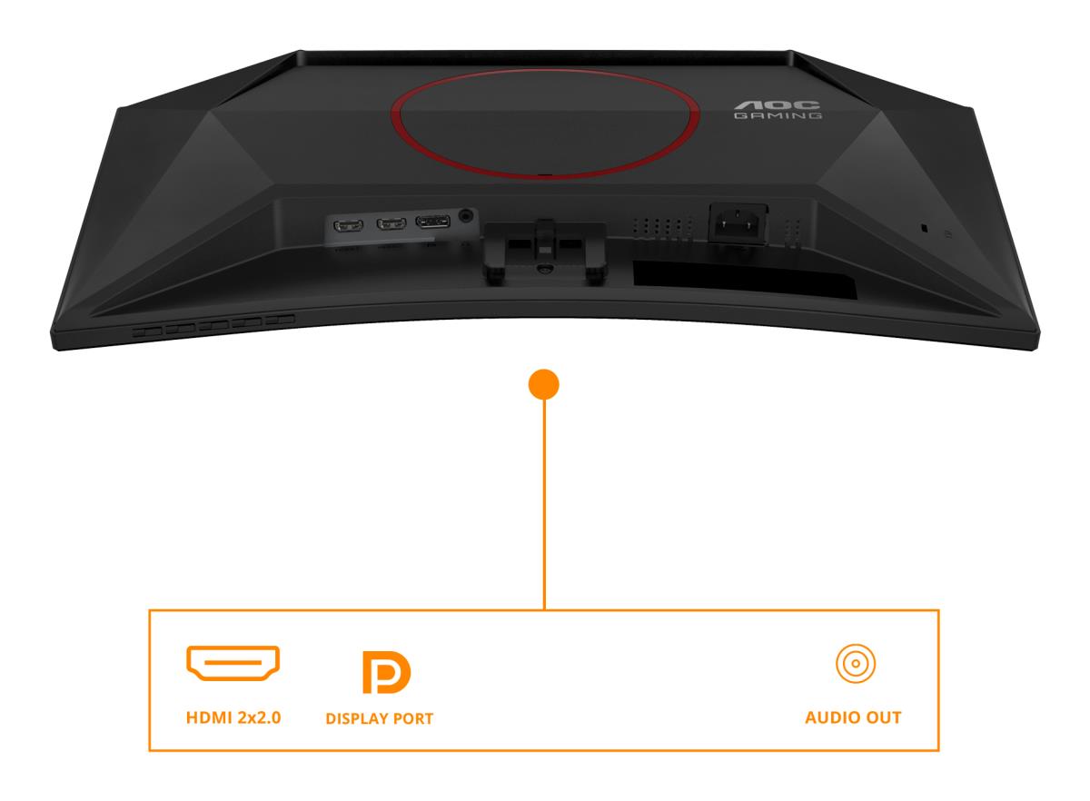 Curved Monitor - C24G42E - 24in - 1920x1080 (Full HD) - 0.5ms 180hz HRD10
