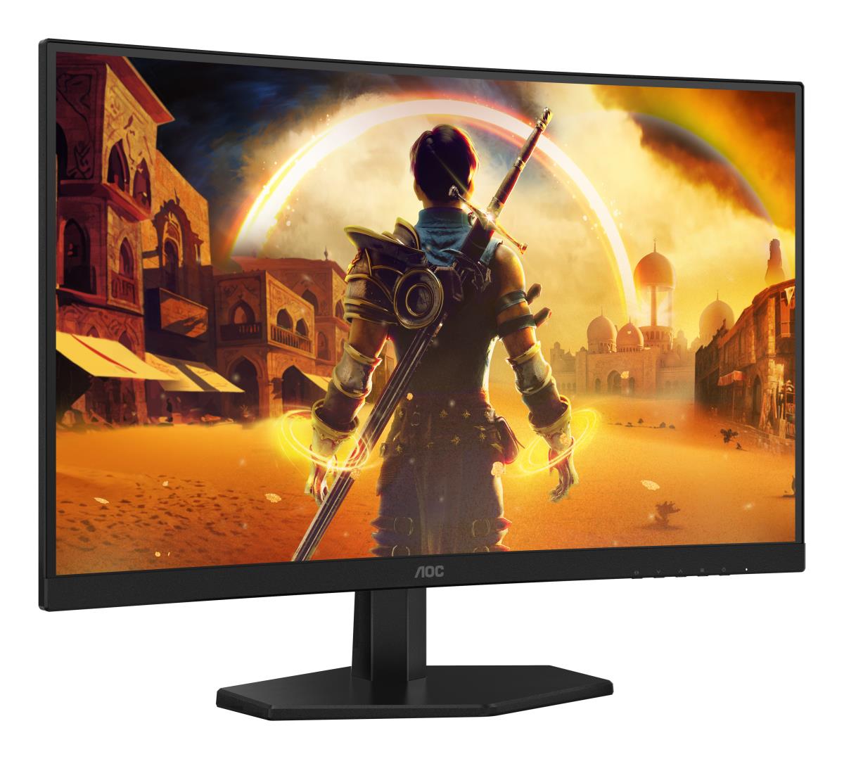 Curved Monitor - C27G42E - 27in - 1920x1080 (Full HD) - Black - 0.5ms 180Hz HDR10