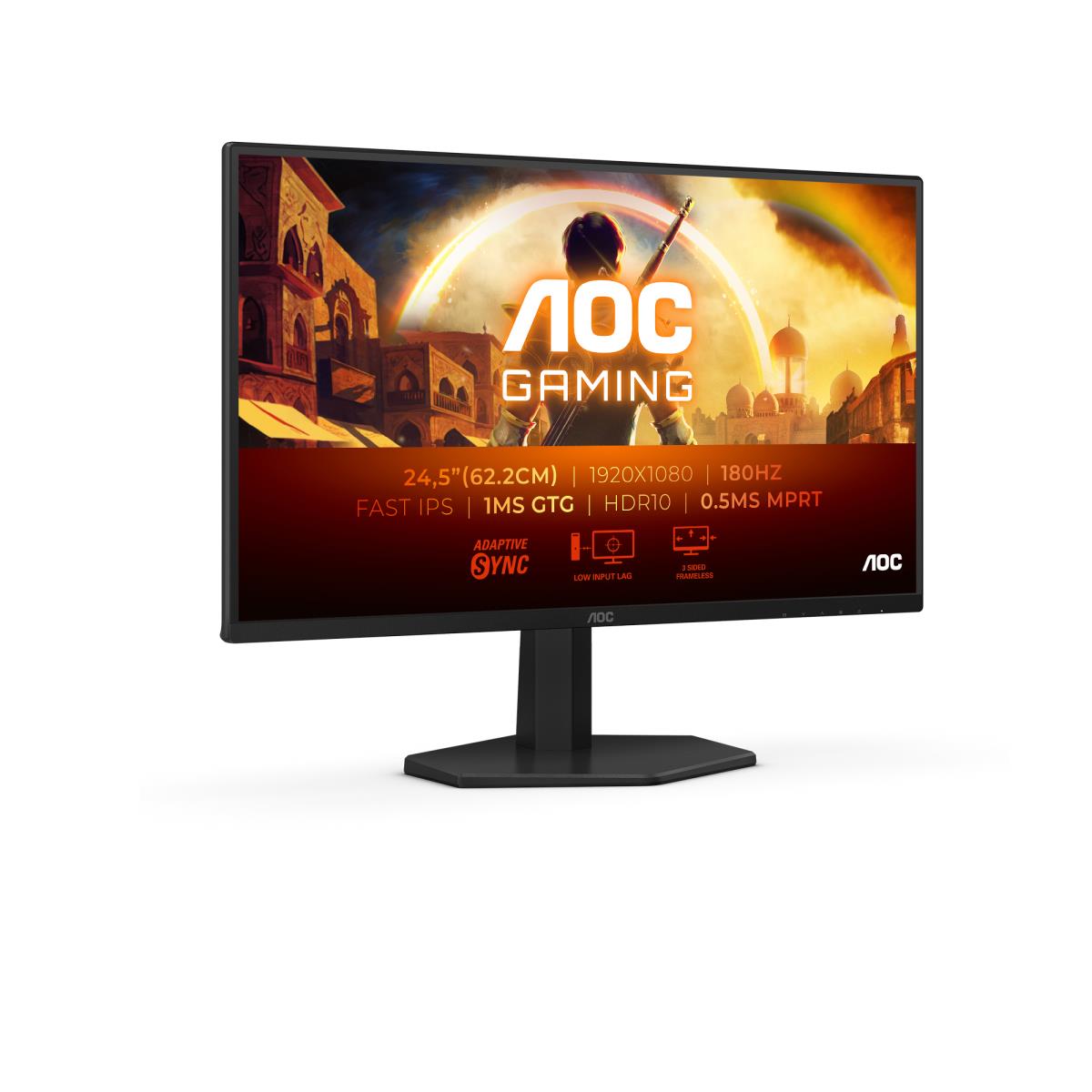 Gaming Monitor - 25G42E - 25in - 1920x1080 (Full HD) - 1ms IPS 180Hz HDR10
