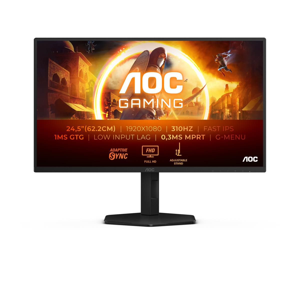 Gaming Monitor - 25G4SXU - 25in - 1920x1080 (Full HD) - 0.3ms IPS 310Hz HDR10