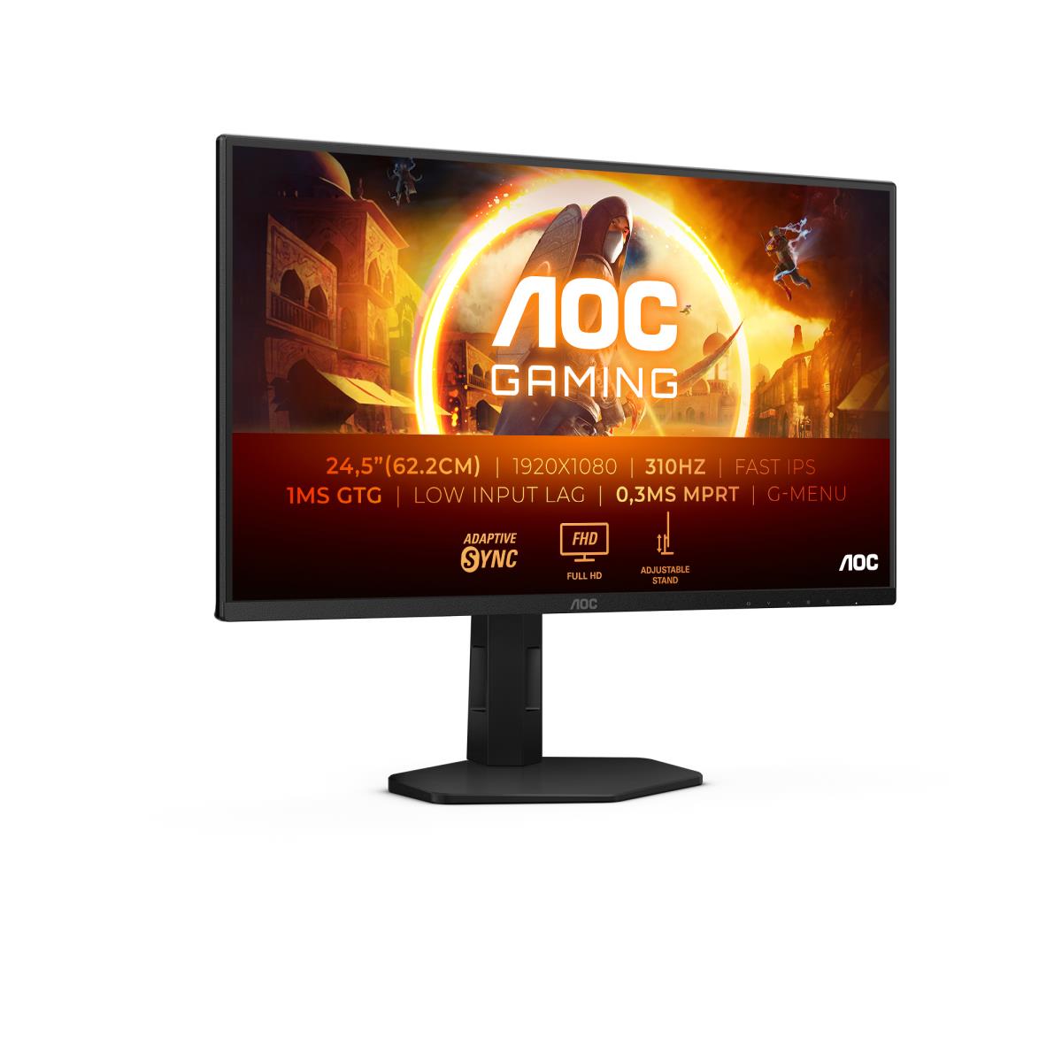 Gaming Monitor - 25G4SXU - 25in - 1920x1080 (Full HD) - 0.3ms IPS 310Hz HDR10