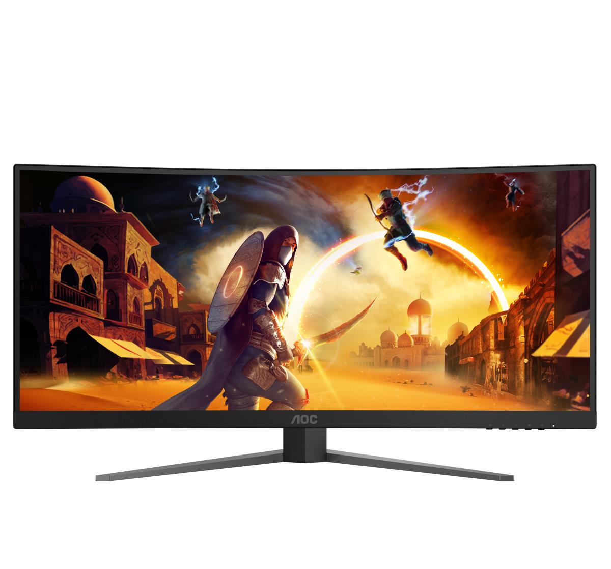 Curved Monitor - CU34G4 - 34in - 3440x1440 (WQHD) - 0.5ms VA 180Hz HDR 10