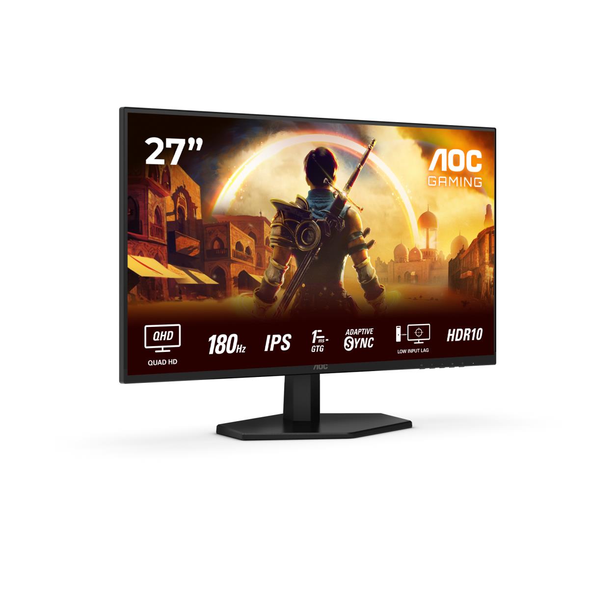 Gaming Monitor - Q27G42XE - 27in - 2560x1440 (QHD) - 1ms  IPS 180Hz HDR10