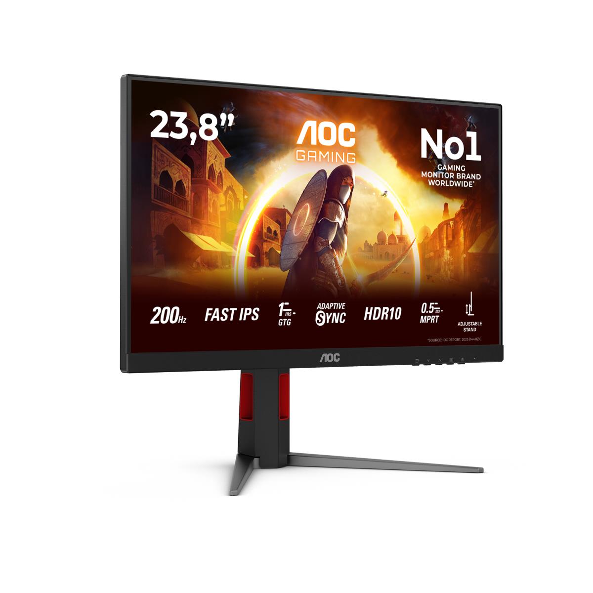 Gaming Monitor - 24G4HA - 24in - 1920x1080 (Full HD) - 0.5ms Fast IPS 200Hz HDR10