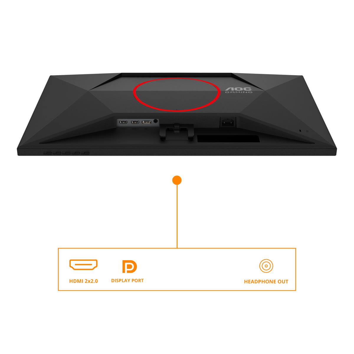 Gaming Monitor - 27G4HRE - 27in - 1920x1080 (Full HD) - Fast IPS 0.5ms