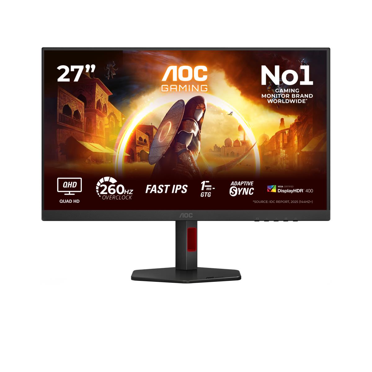 Gaming Monitor - Q27G4ZR - 27in - 2560x1440 (QHD) - Fast IPS 240Hz HDR400 Speaker