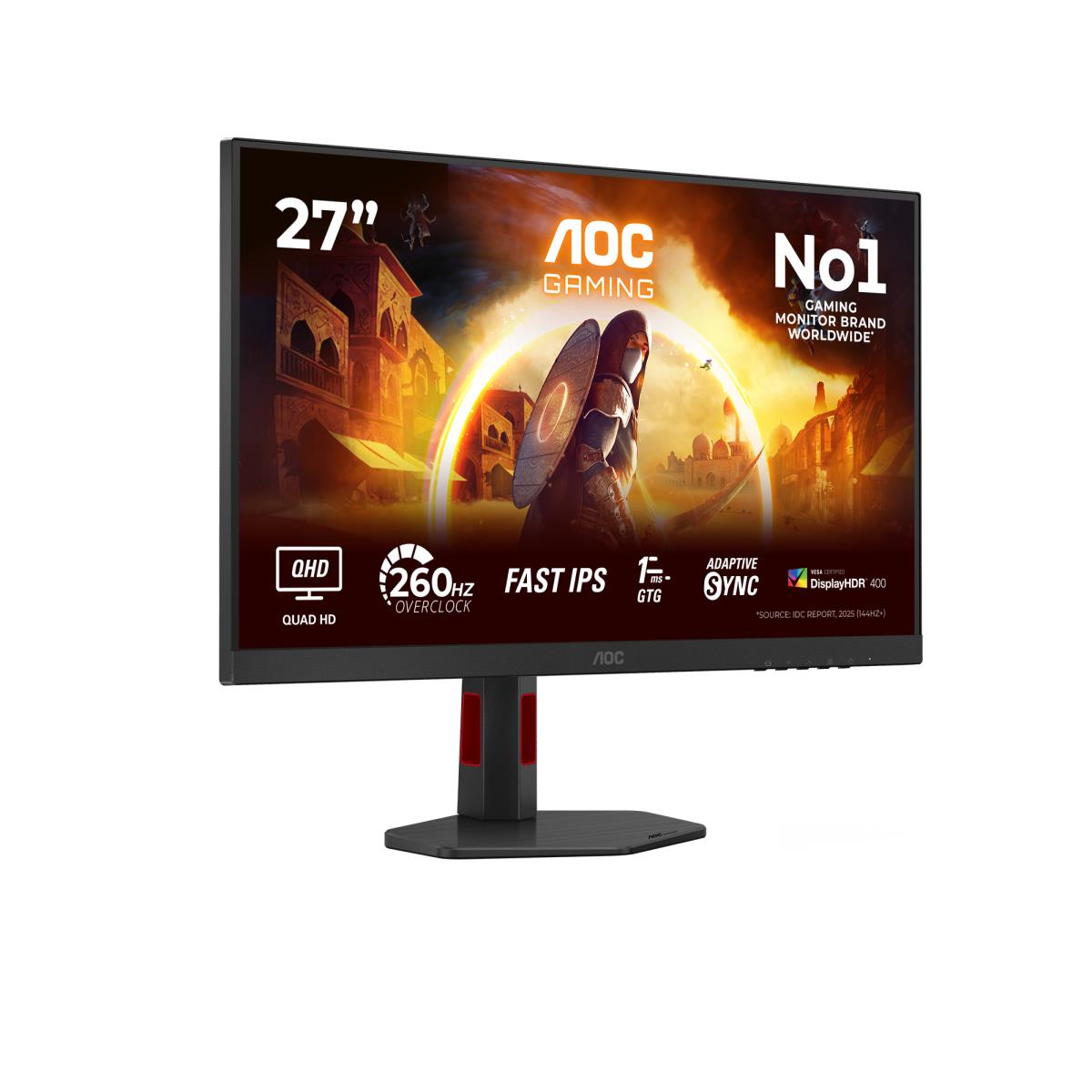 Gaming Monitor - Q27G4ZR - 27in - 2560x1440 (QHD) - Fast IPS 240Hz HDR400 Speaker