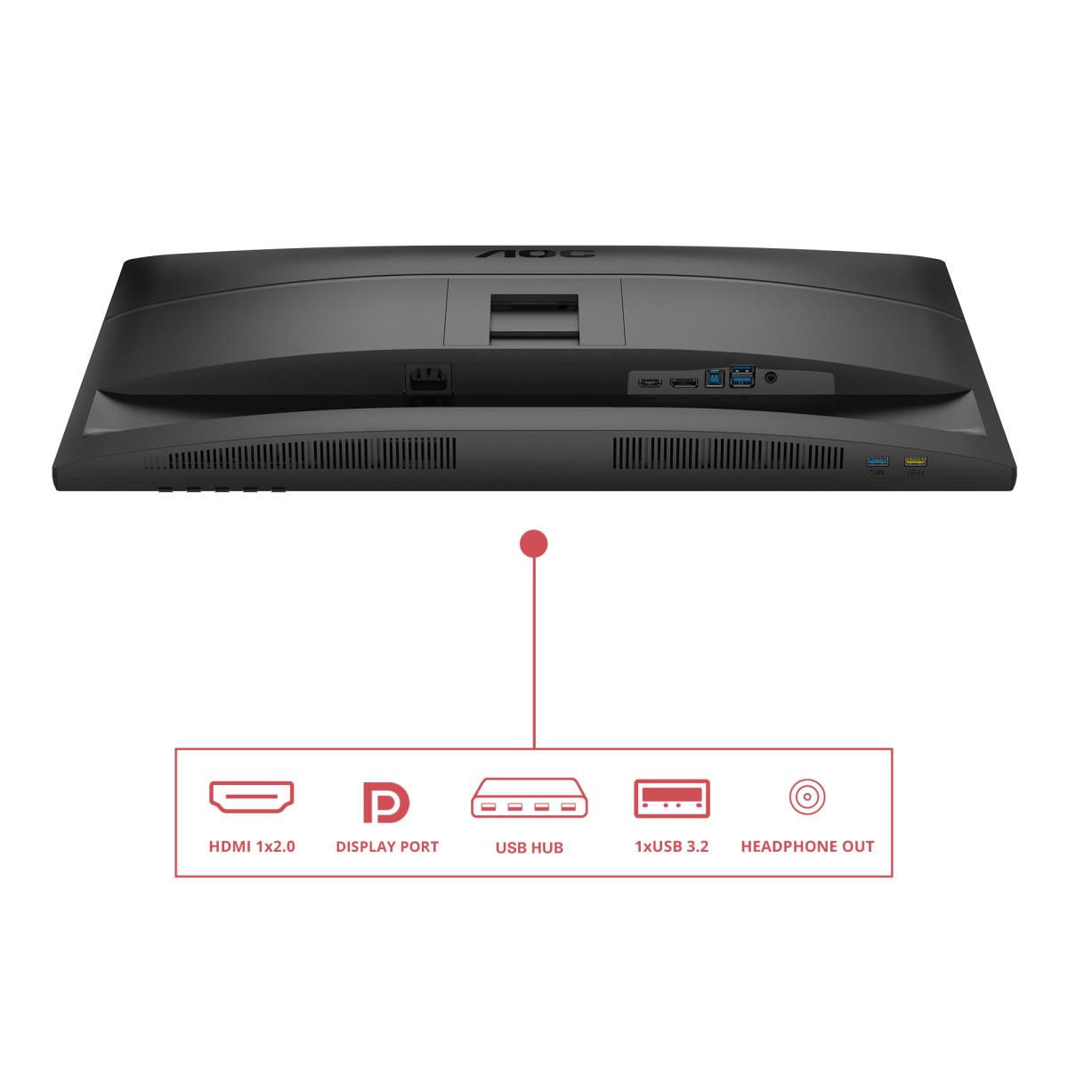 Desktop Monitor - Q27E4U - 27in -2560x1440 (QHD) - 120Hz Speakers
