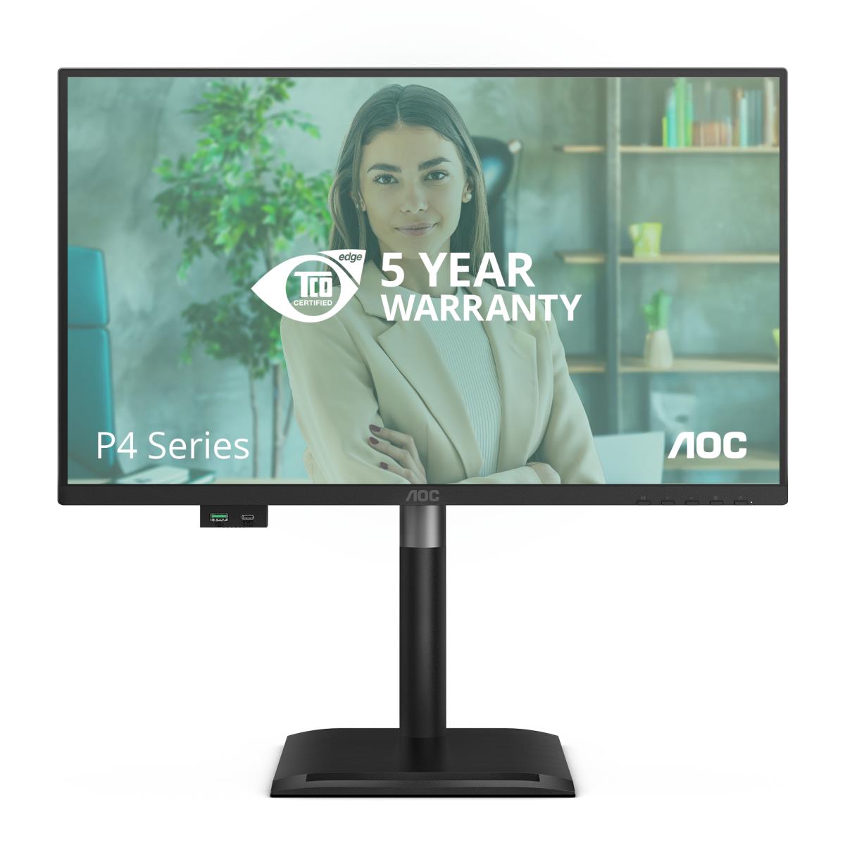 Desktop Monitor - 24P4U - 24in - 1920x1080 (Full HD) - IPS 4ms