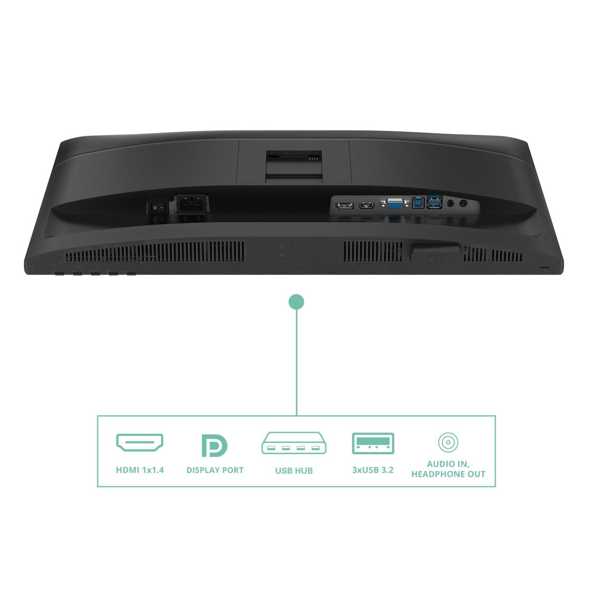 Desktop Monitor - 24P4U - 24in - 1920x1080 (Full HD) - IPS 4ms